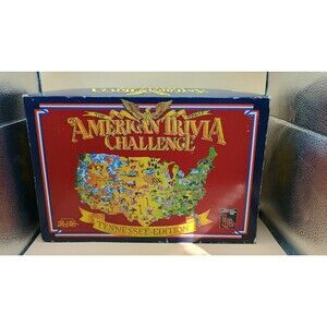 Vintage The Great American Trivia Challenge Tennessee Edition Game